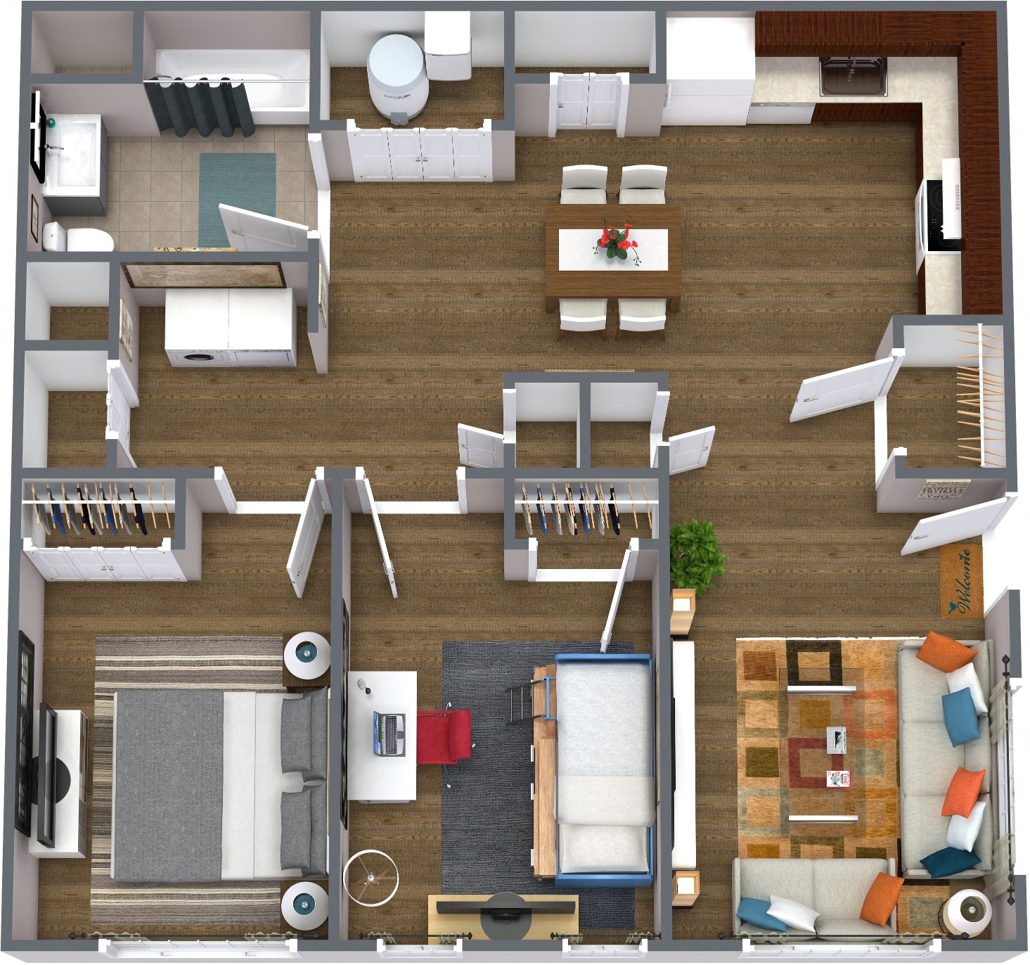 Suite A Floorplan